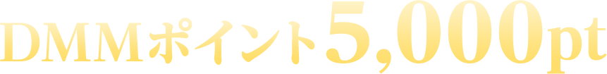 DMMポイント5,000pt